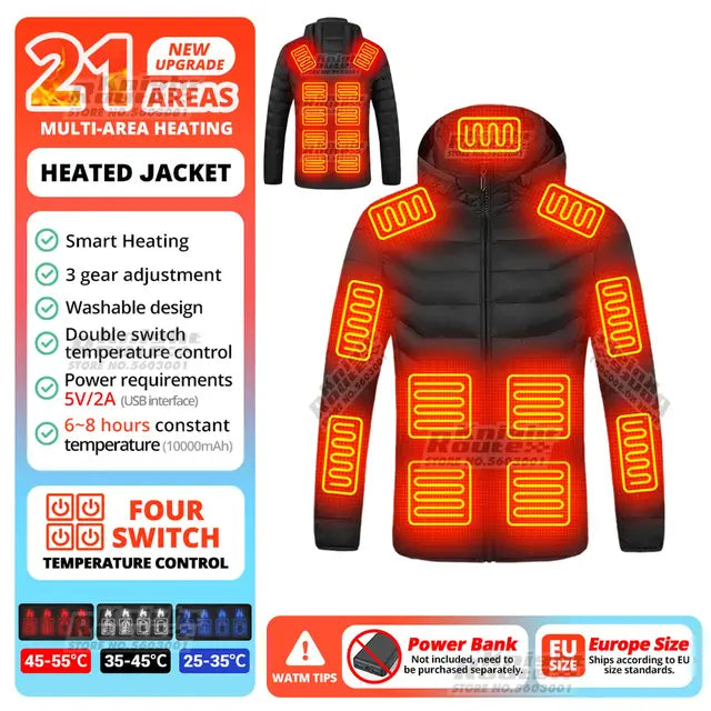 Jackett™ Smart Heated Coat